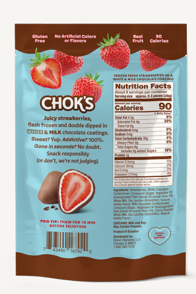 Chok's Double Dipped Strawberry